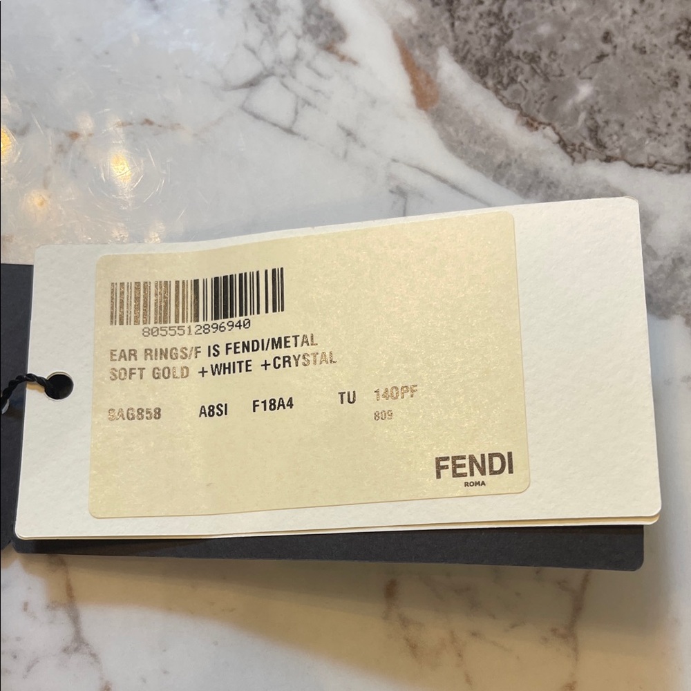 Fendi pearl drop earrings - Picture 8 of 9